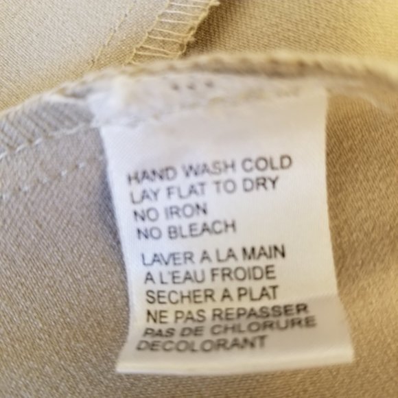 ✅#908STONE NWT mac & jac mermaid beige stretch skirt, sz. 4. - Picture 6 of 16